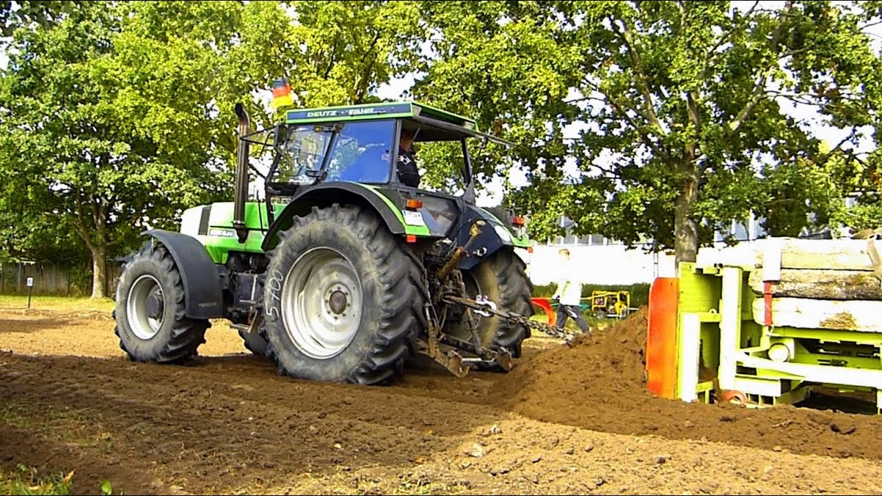 Ackerpulling in Niederau 2025, Wettkampf, 2.Teil