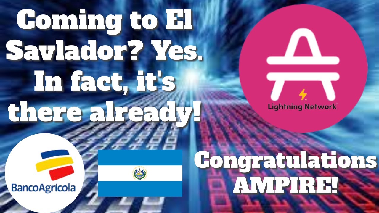 AMP Token - Lightning in El Salvador, and now it's on Flexa! Congratulations AMPIRE!