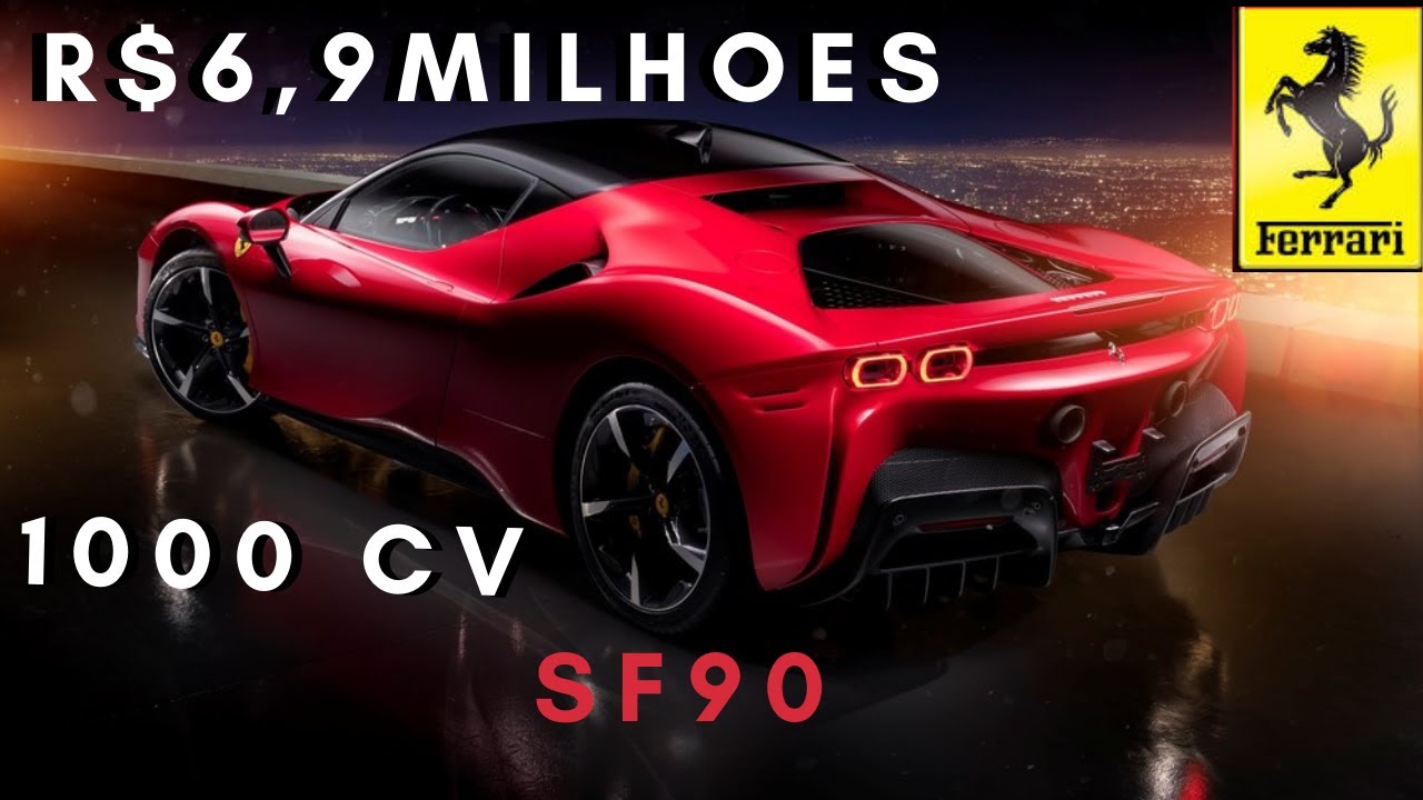 Ferrari  mais potente do mundo sf90