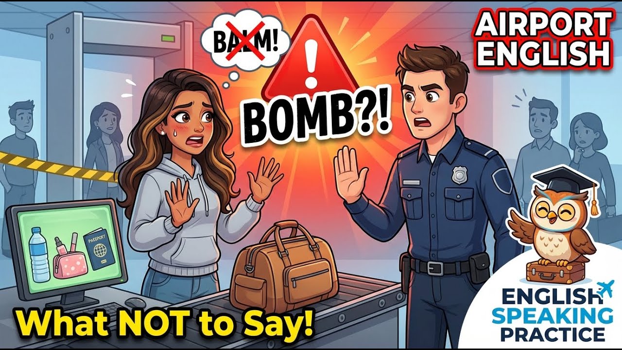 DON'T Make This Mistake at the Airport!Learn English for Travel