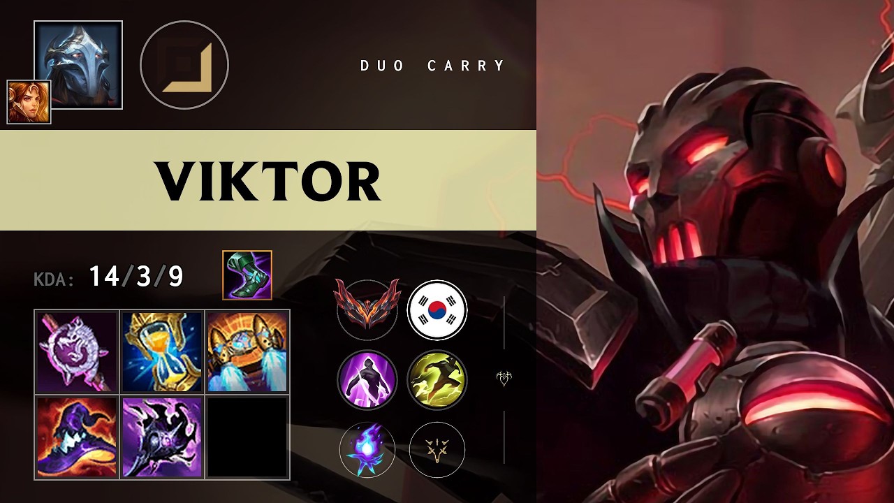 Viktor Bot vs Smolder - KR Grandmaster Patch 26.16
