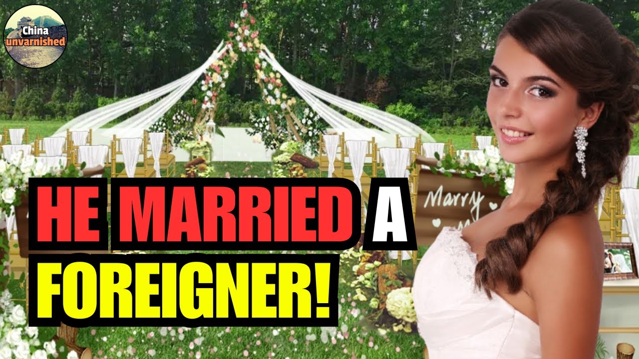 More and more Chinese men are marrying foreign women!Chinese women are very angry!
