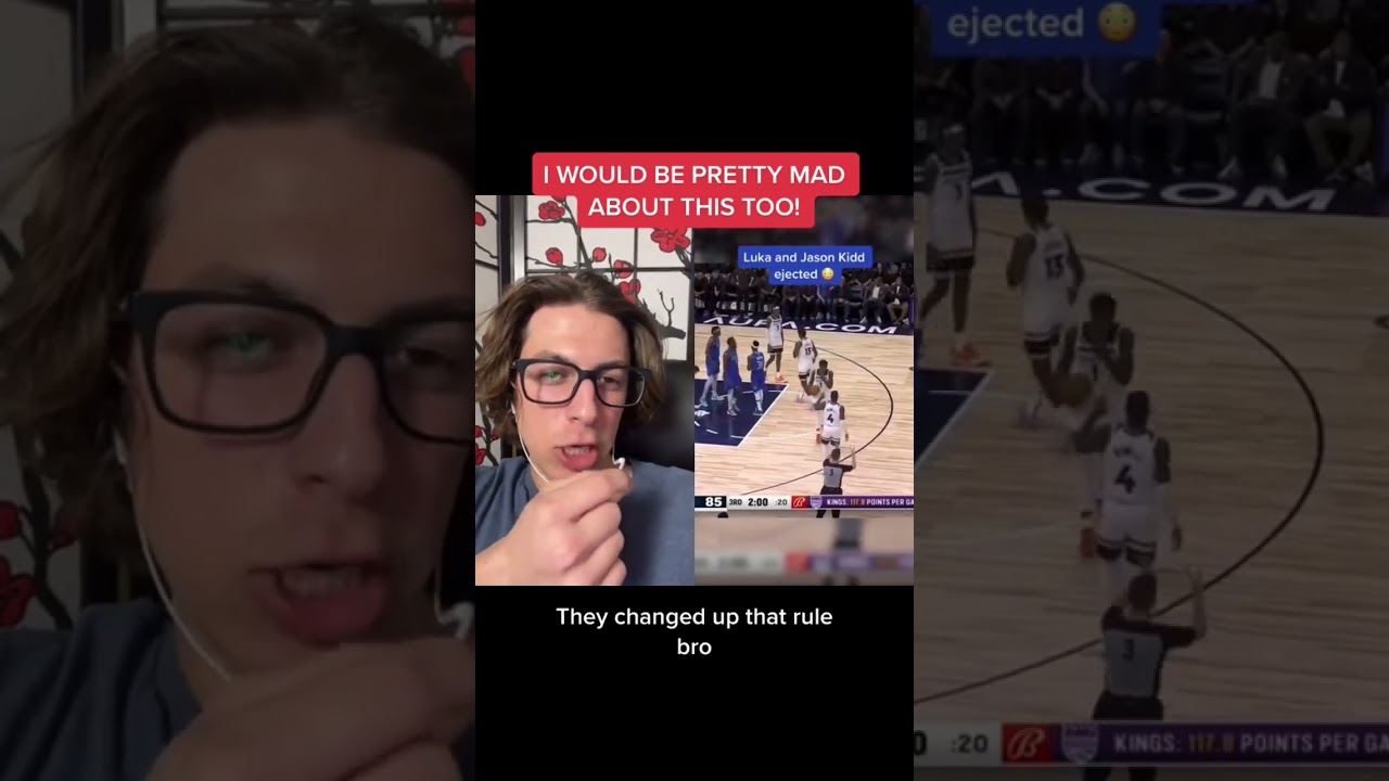 Luka Doncic And Jason Kidd Both Get Ejected For Arguing With Refs Vs Timberwolves