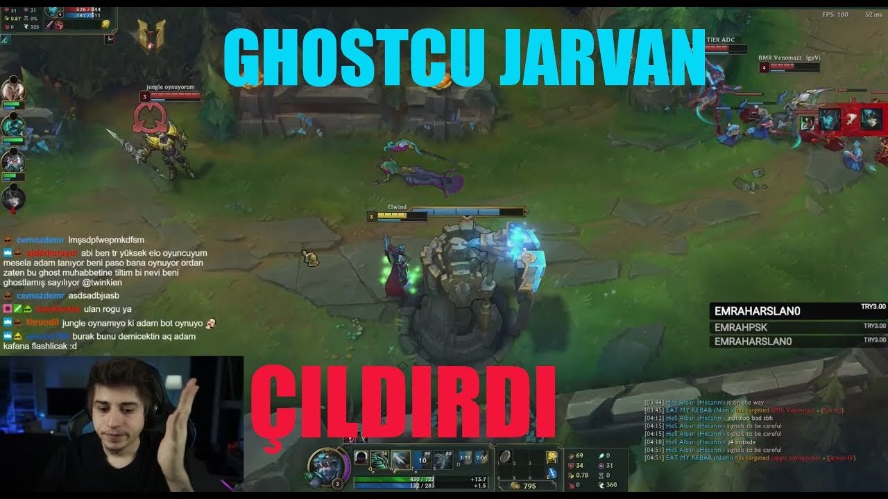 ELWİND FENA GHOSTLANIYOR duo/ROGU   l Elwind/Rogu Bot lane #2 l