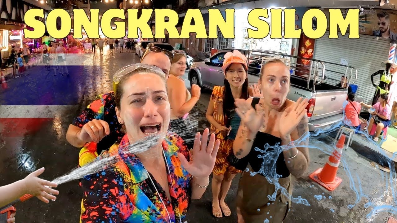 Silom Songkran 2024 - Songkran festival in Bangkok Thailand