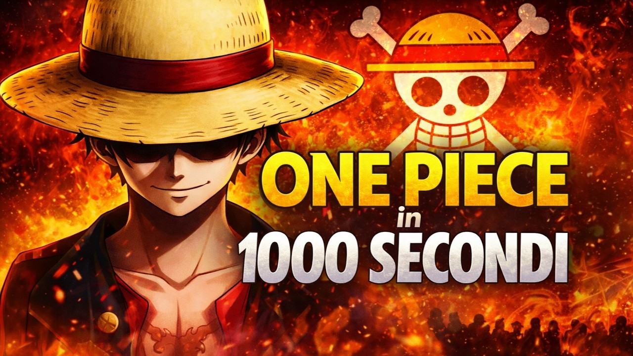 ONE PIECE 1000th ANNIVERSARY ►1000 Episodi in 1000 Secondi [Riassunto]