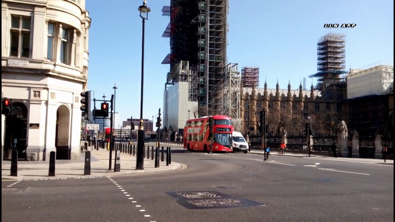 London Lockdown Footage / London  4.4.20