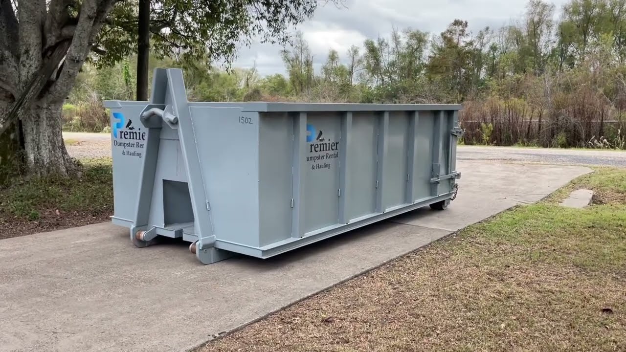 Our 15 Cu. Yard Dumpster