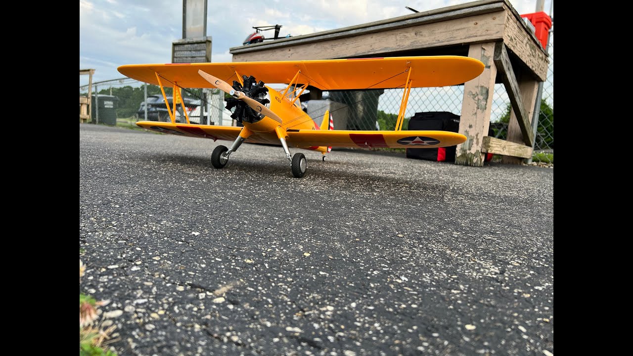 E-Flite PT-17 1.1m Stearman - Pilot Mike