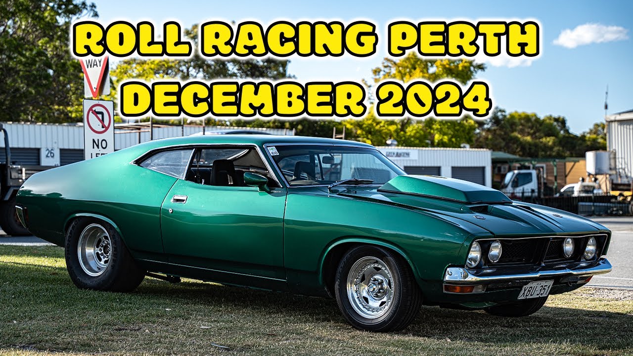 You WON'T BELIEVE the Speed Demons of Roll Racing Perth December 2024