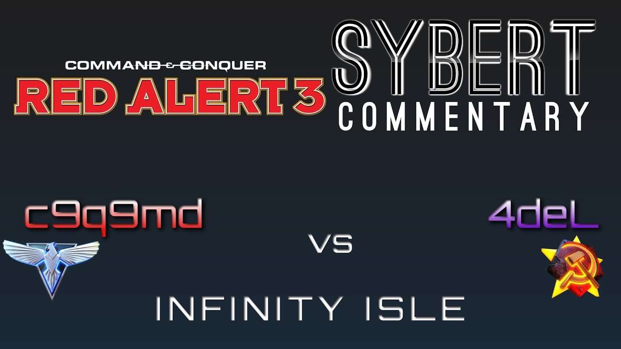 c9q9md(A) vs 4deL(S) - Infinity Isle - Red Alert 3