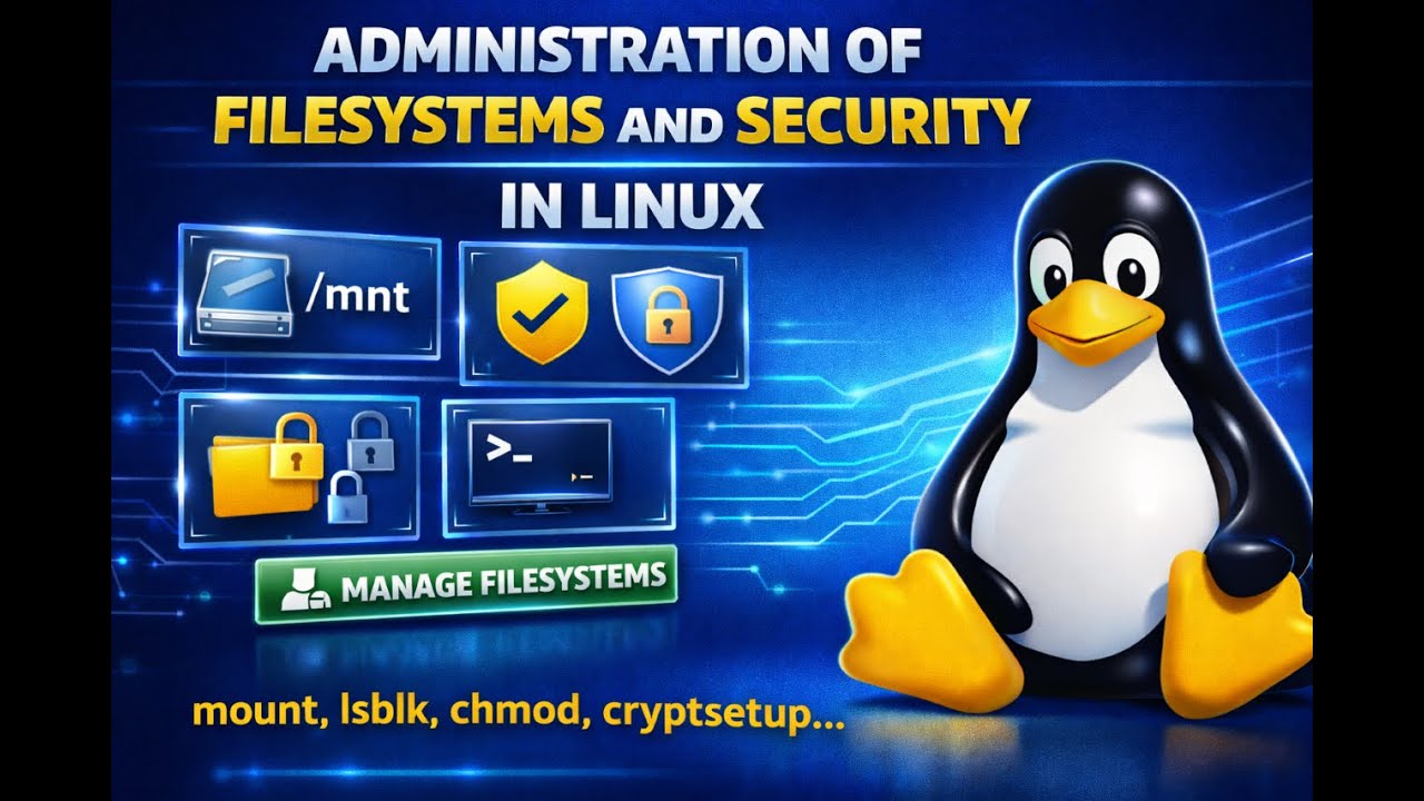 08 Administration of Filesystems and Security