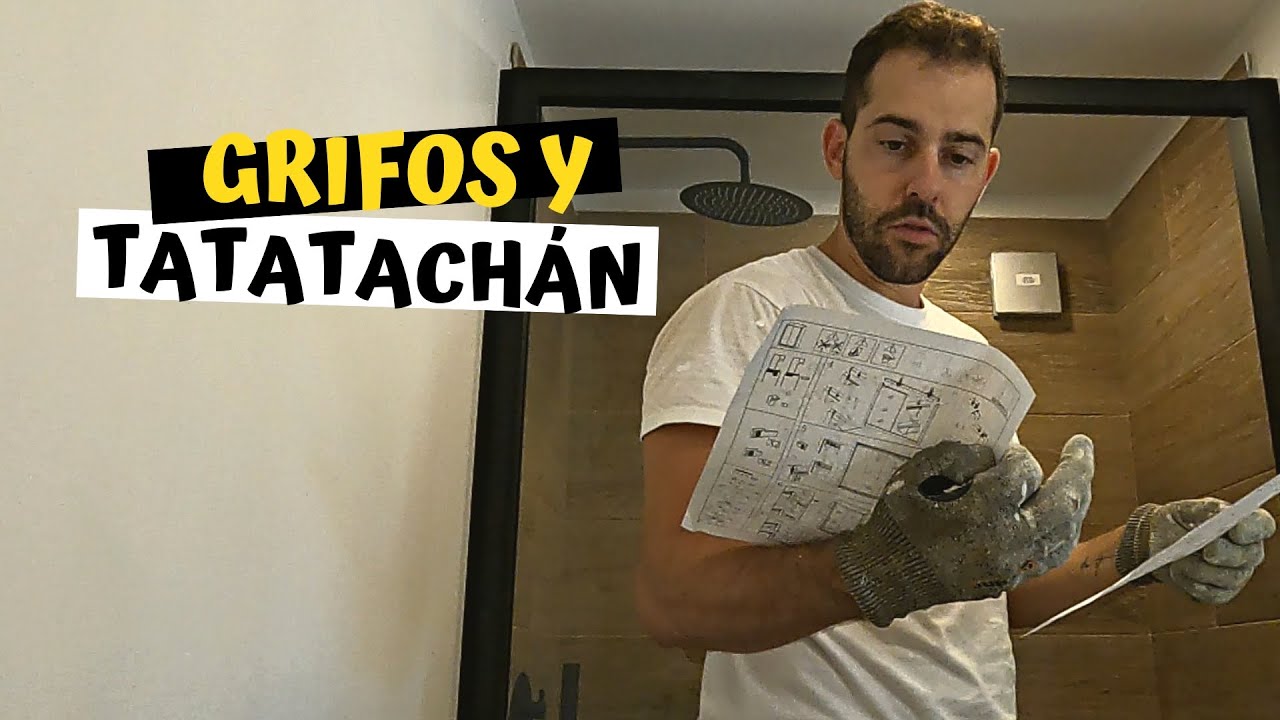 DUCHA Terminada 🎉 Colocar los MANDOS del Grifo 💦 MAMPARA lista ¡A ducharse! Proceso CASA CONTENEDOR