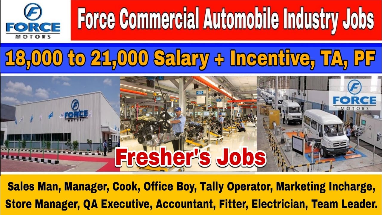 Assam Private Jobs News 2025 | Force Motors Private Jobs #723