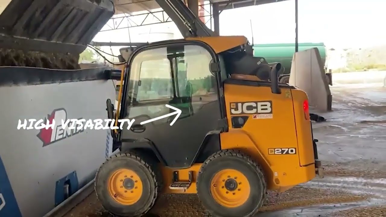 JCB 270 Skid Steer Loader in Action