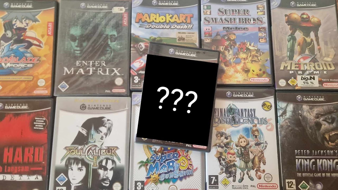 Ich habe mir 5 zufällige Nintendo Gamecube Spiele für 70€ gekauft - Konsolenkost Wundertüte