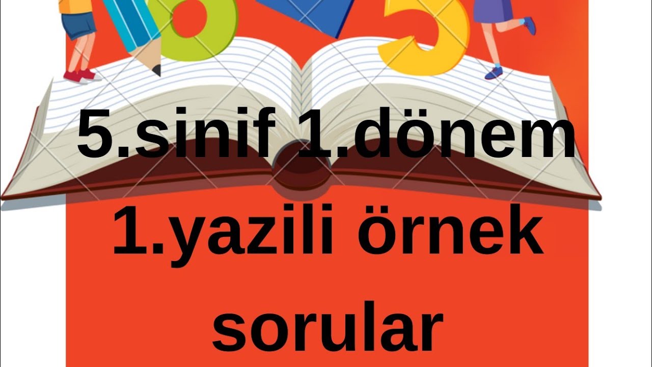 2023 meb 1.donem  5.sinif 1.yazili örnek soruları senaryo 1,2,3 video çözümü
