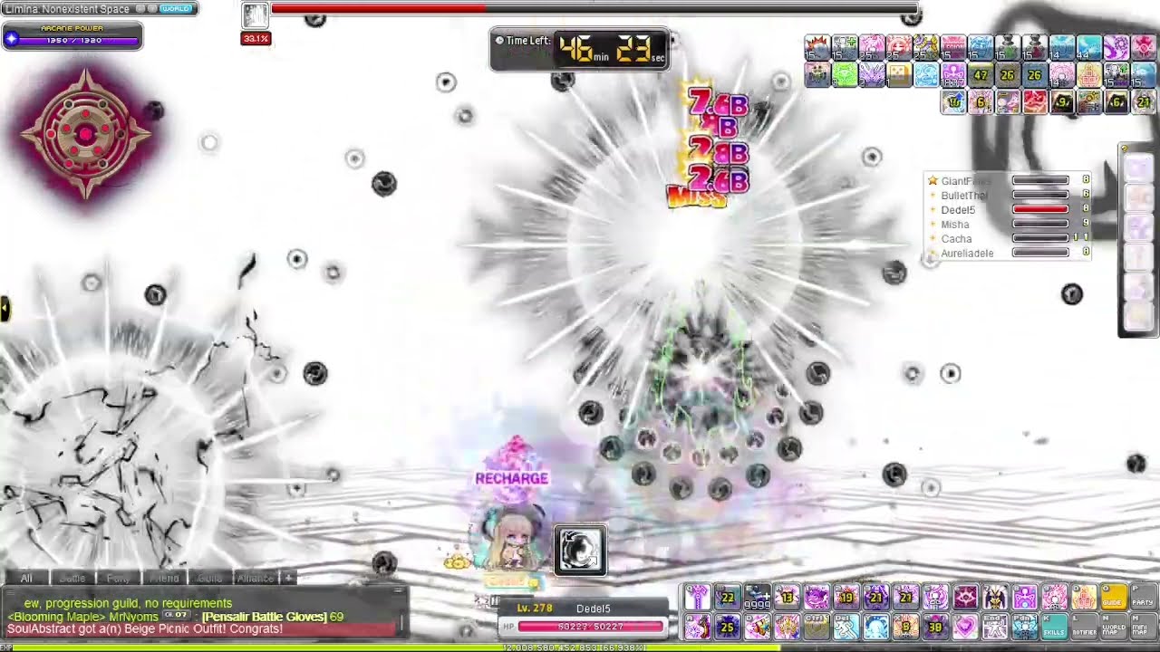 Maplestory Black Mage Clear 4# Angelic Buster