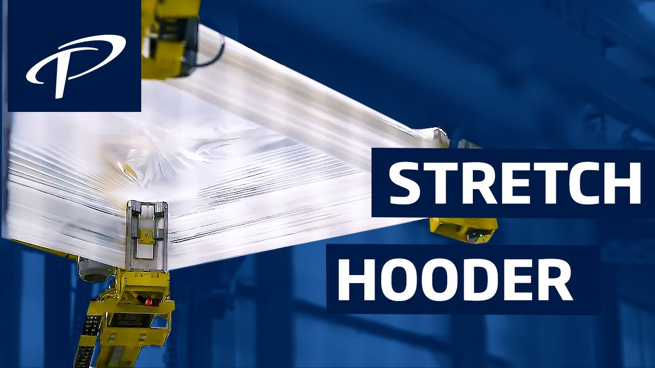 Pallet Wrapping With a Stretch-hooder (STRETCH-ALL)