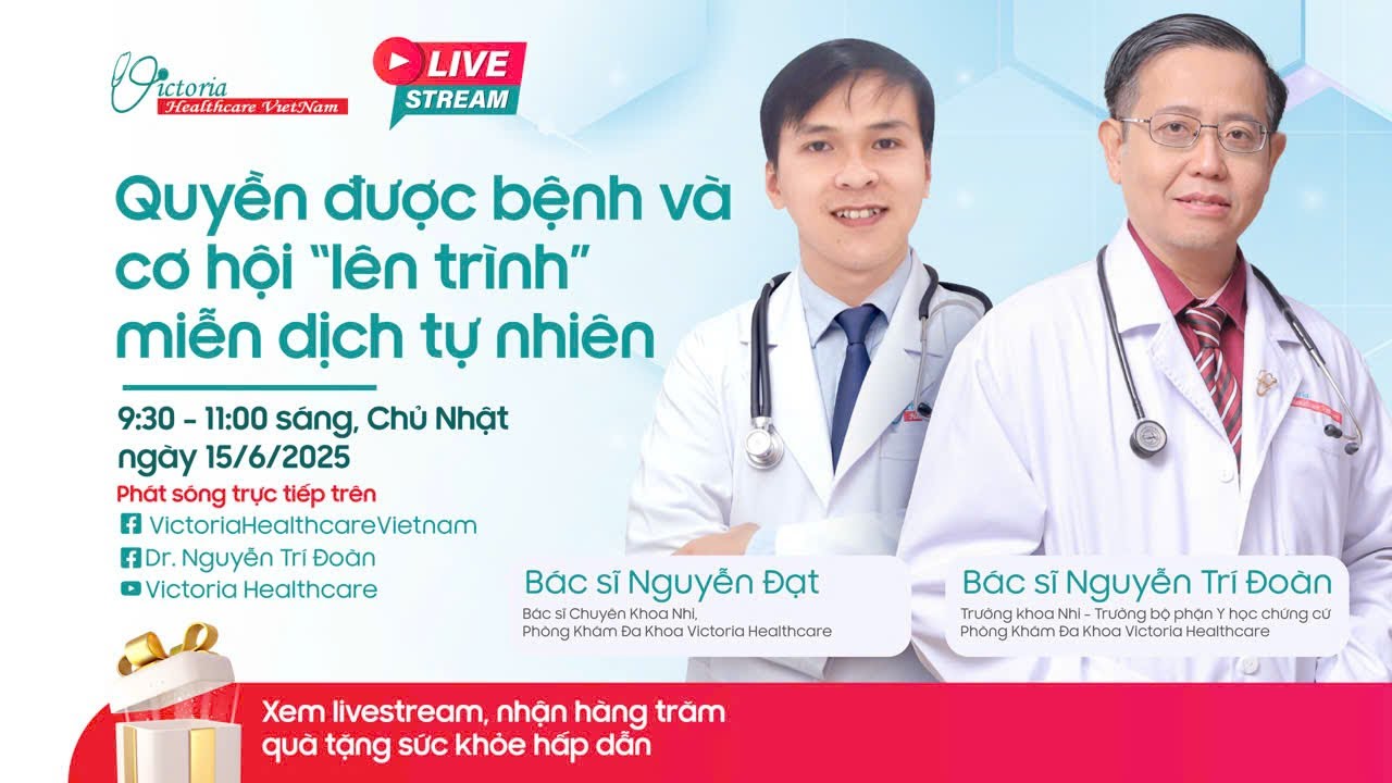 LIVESTREAM: QUYỀN ĐƯỢC BỆNH & CƠ HỘI ‘LÊN TRÌNH’ MIỄN DỊCH TỰ NHIÊN