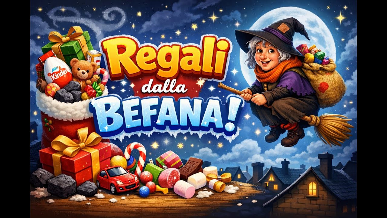 🎁  La Befana mi ha super viziato quest' anno!