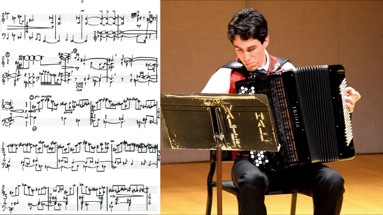 Toccata #1 (Joseph Natoli) - Michael Bridge performing