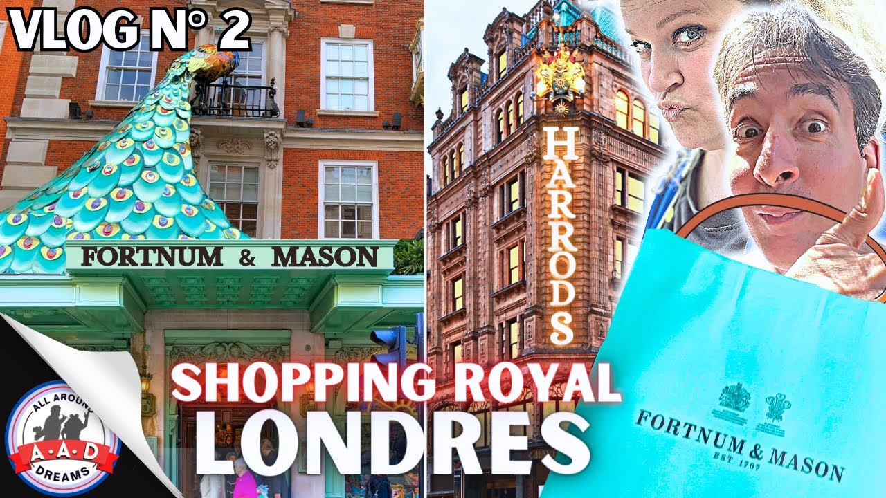 VISITER LONDRES: GRANDS MAGASINS FORTNUM & MASON et HARRODS, PIC-NIC, BIG BEN