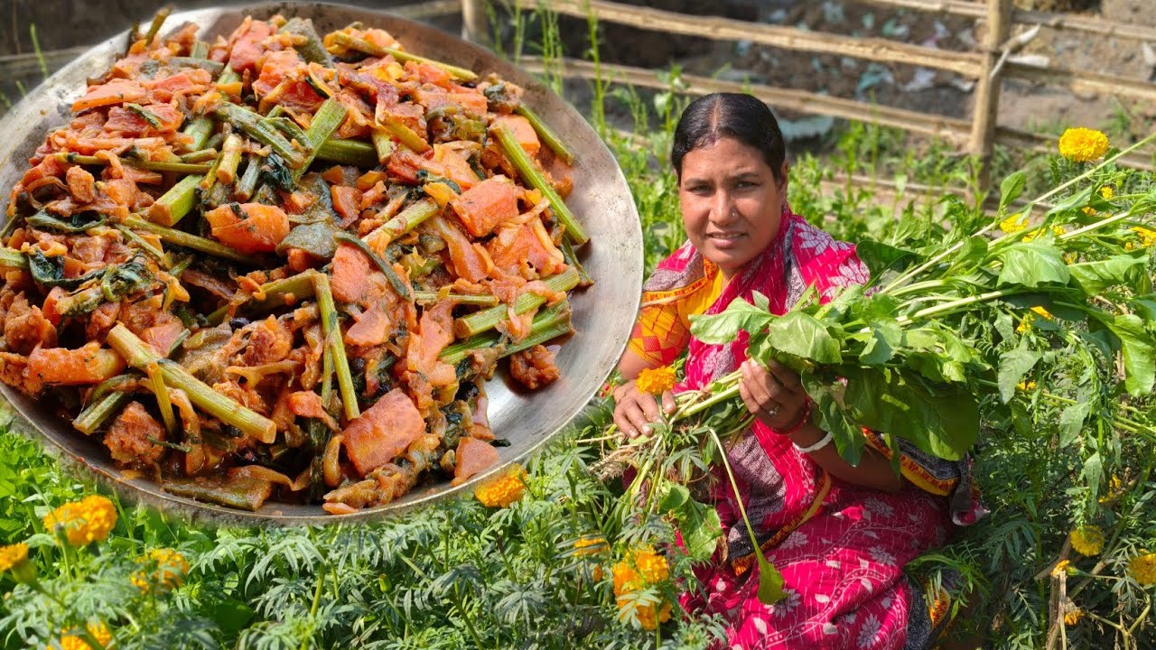 এভাবে শিষ পালং শাক রান্না করলে এর স্বাদ হবে দ্বিগুণ, গরম ভাতে আর কিছুই লাগবে না। Shish Palong Recipe