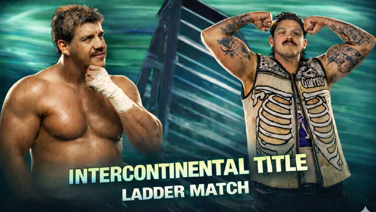 Eddie Guerrero vs Dominik Mysterio | IC Title Ladder Match | WWE 2K25