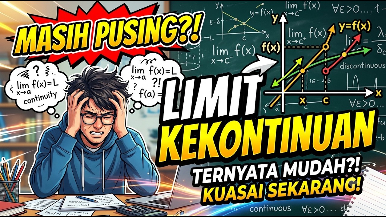 PEMBAHASAN SOAL LIMIT KEKONTINUAN FUNGSI (BAGIAN 1)