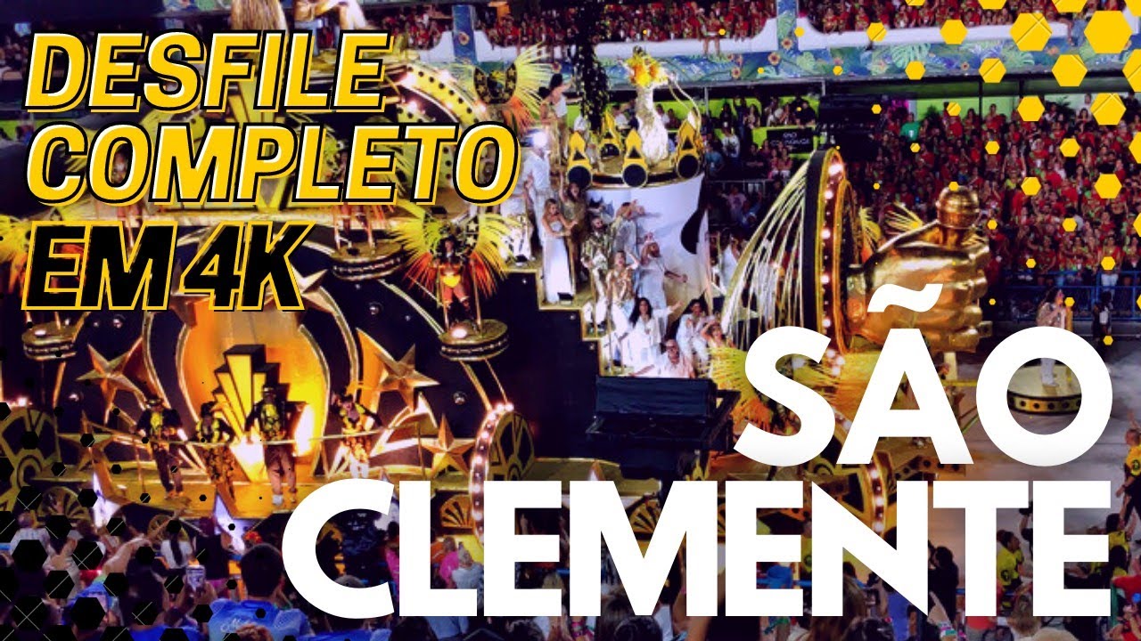 Desfile São Clemente 2022 Completo Rio Carnaval 4K HDR