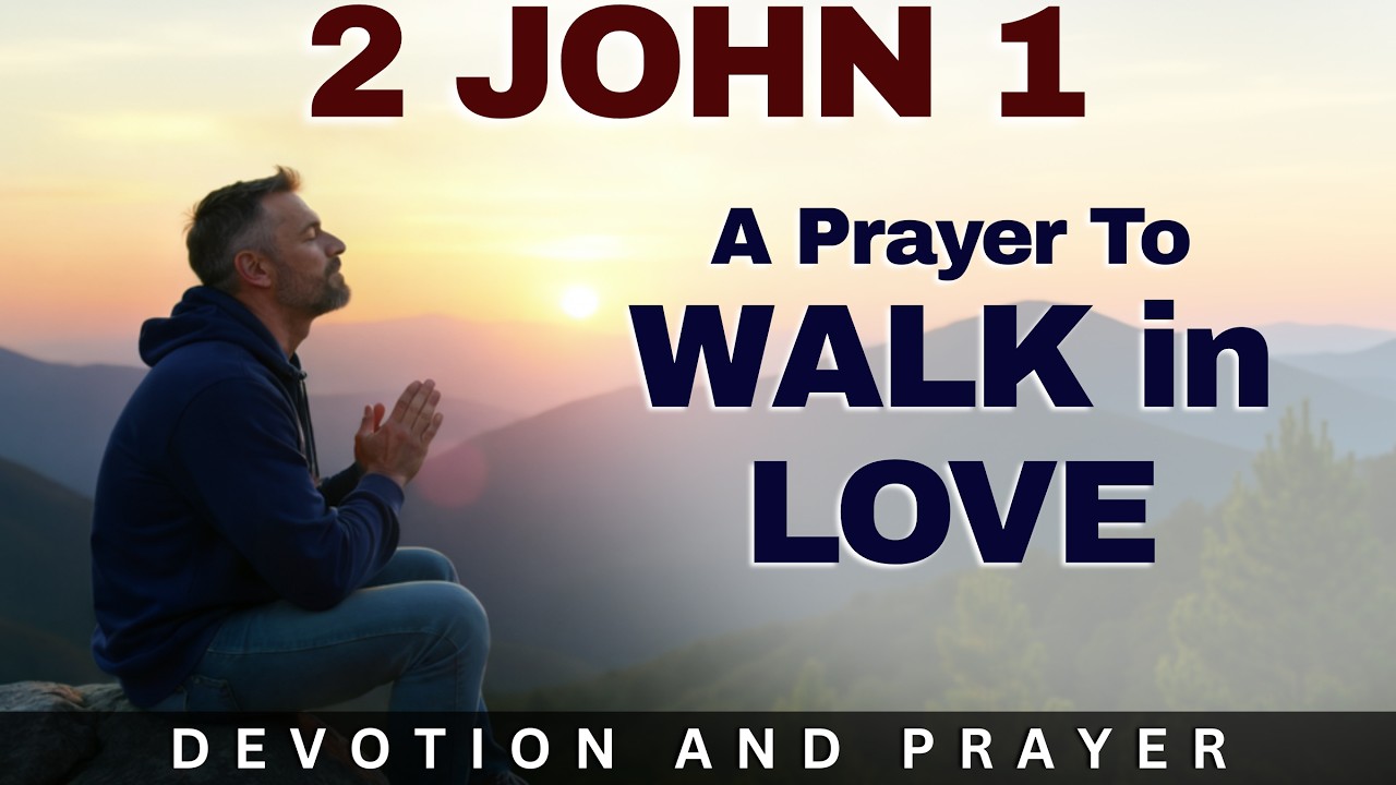 Walk in Love and Obedience | 2 John 1:6 Prayer for a Transformed Life