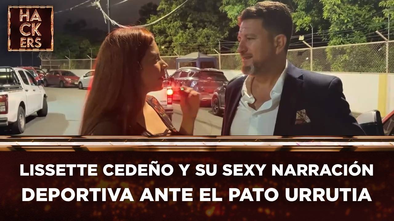 Lissette Cedeño y su sexy narración deportiva ante el Pato Urrutia | LHDE | Ecuavisa