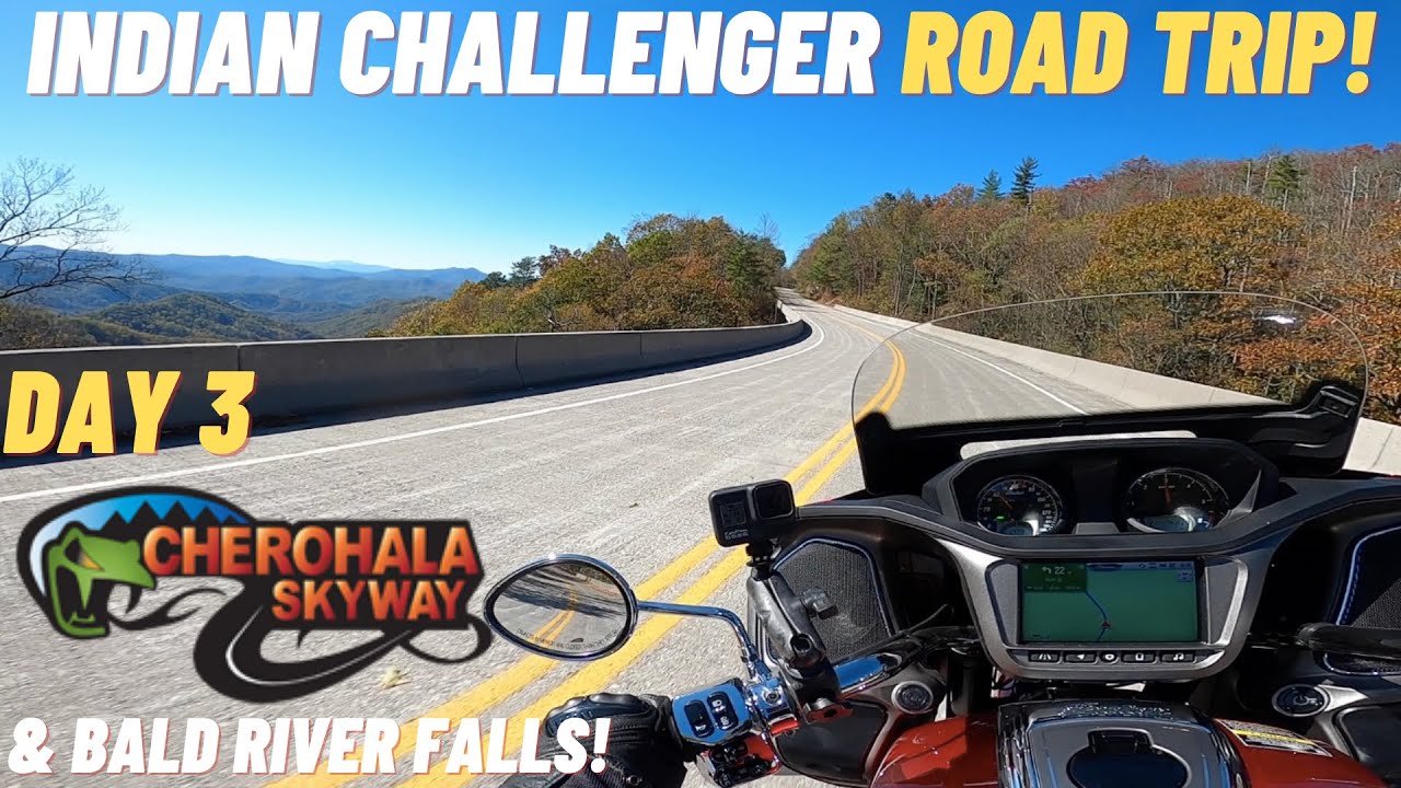 Indian Challenger Road Trip Day 3: Cherohala Skyway & Bald River Falls