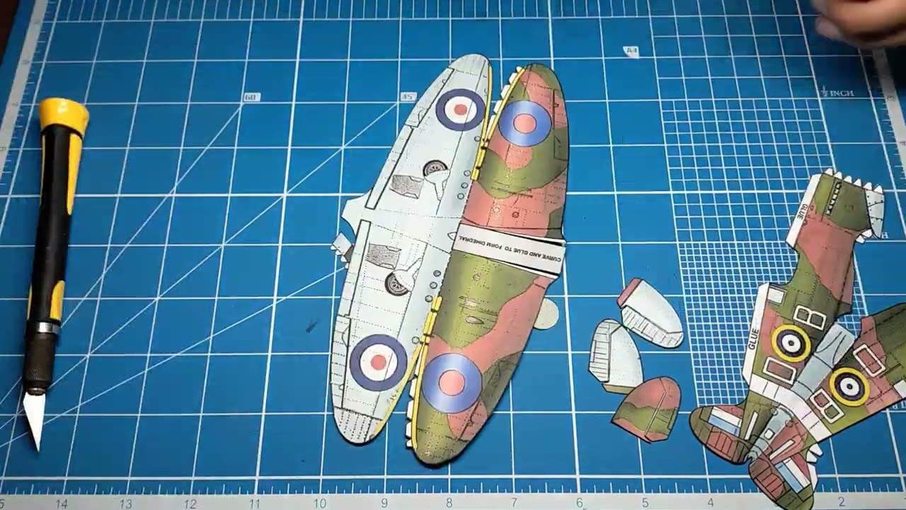 Supermarine Spitfire - Papercraft