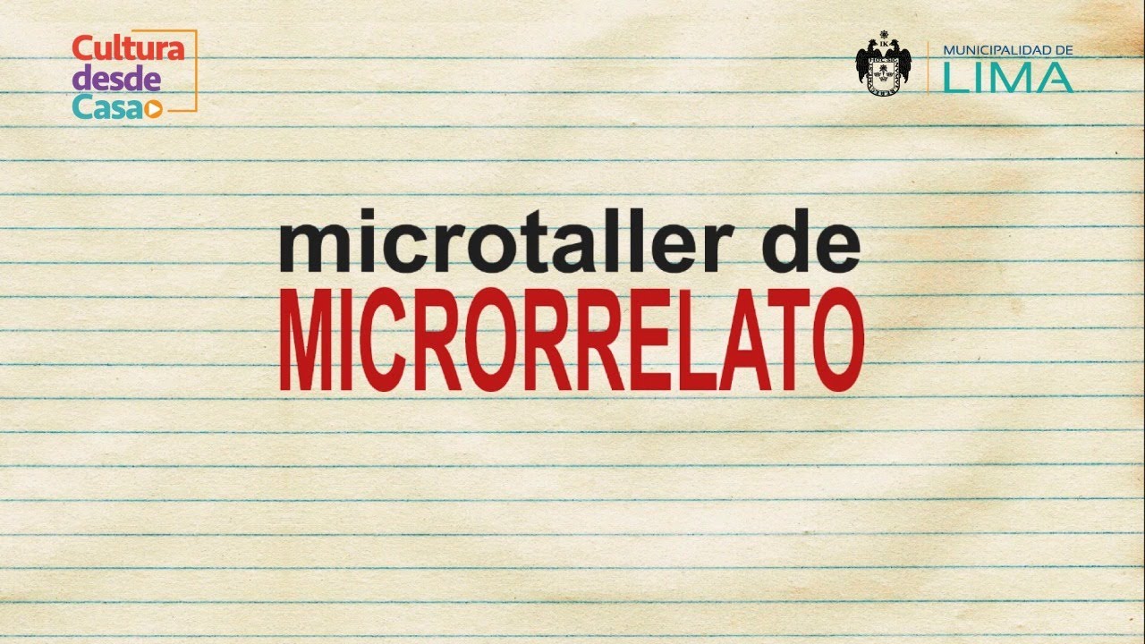 Microtaller de microrrelato - Sesión 1, ¿Qué es un microrrelato?