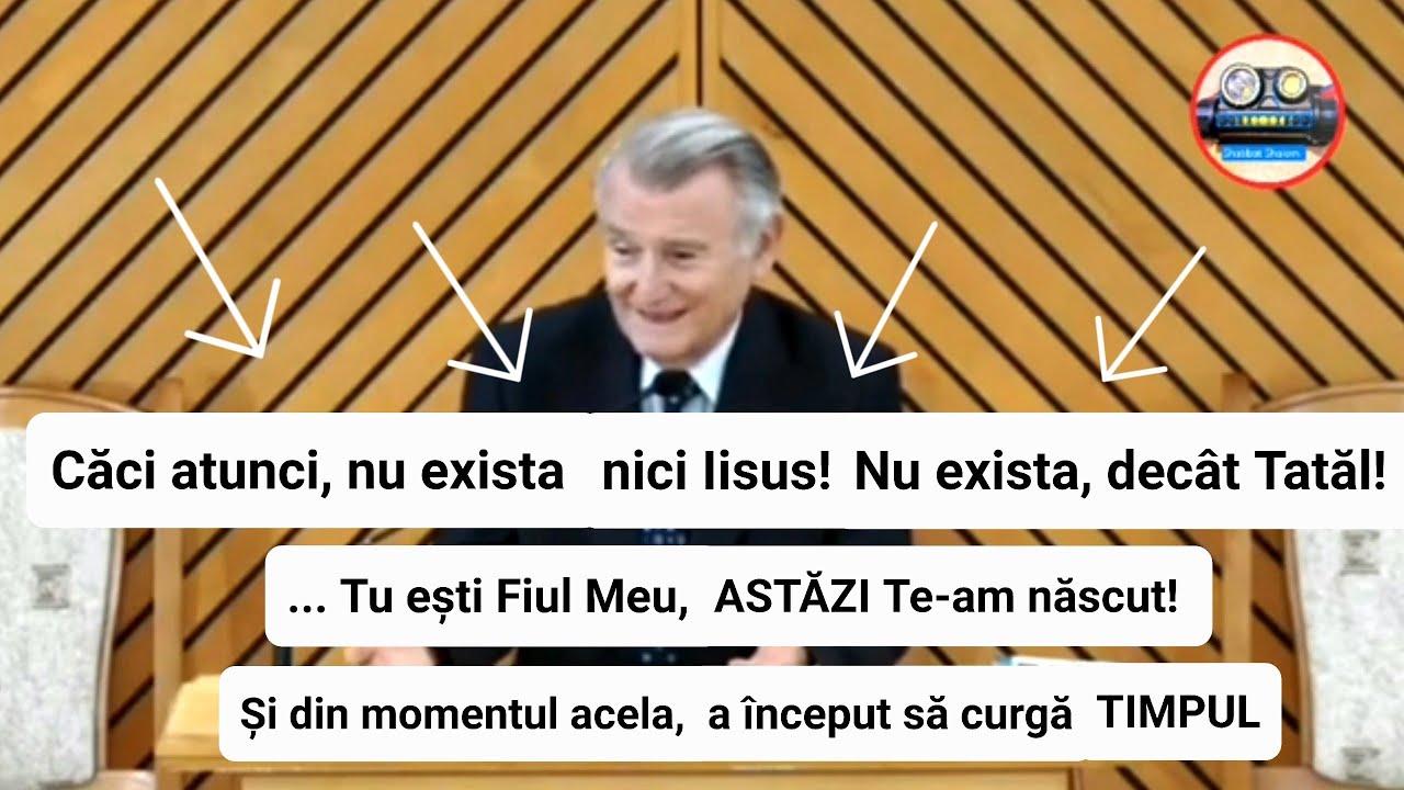 Dr. Virgiliu Stroescu, spune Adevărul despre Tatăl, despre Fiul Său! Trinitatea cade la pământ!