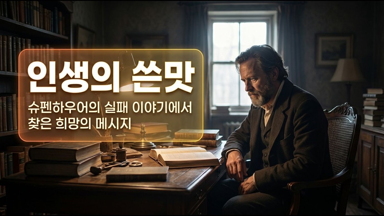 왜 쇼펜하우어의 철학이 지금 필요한가?
