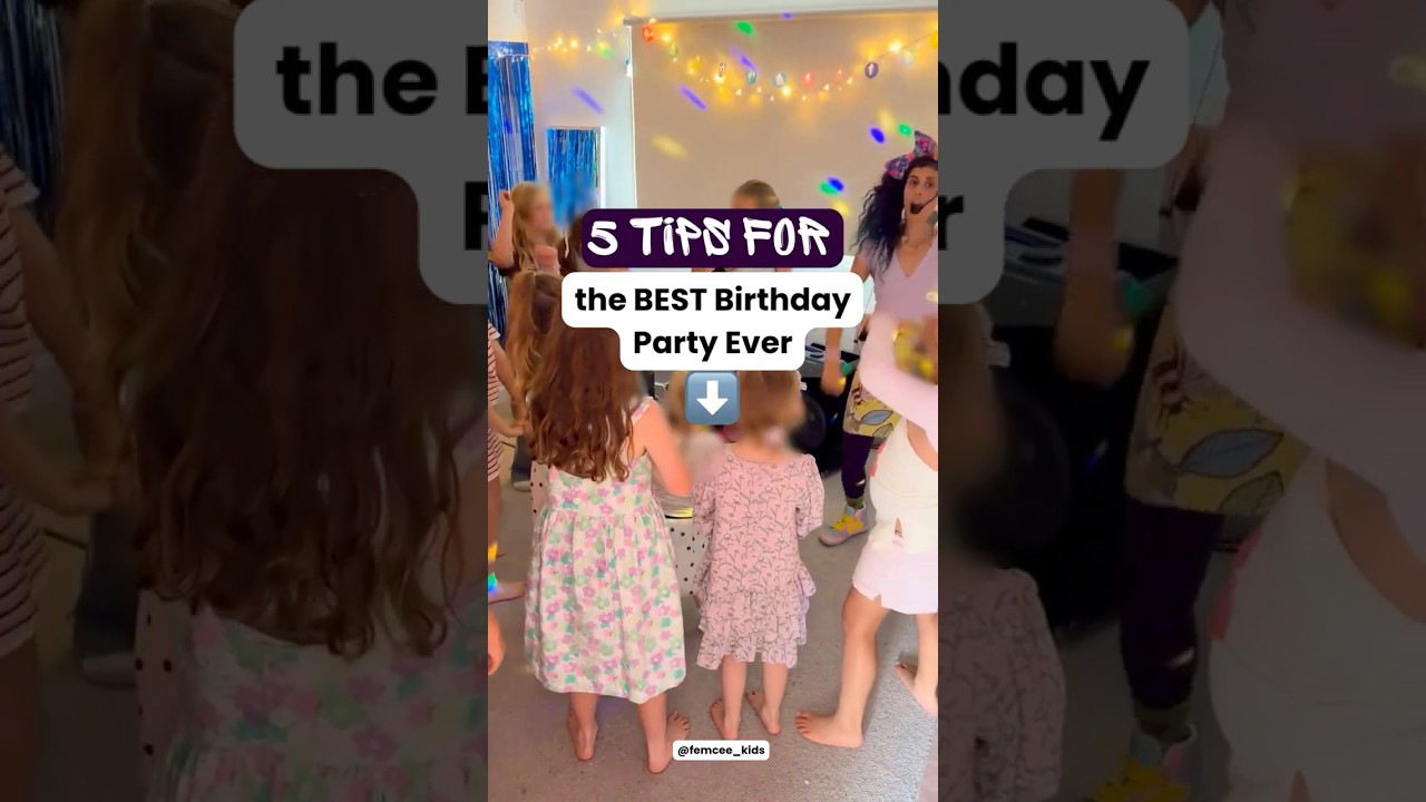5 Tips for the BEST Kids Birthday Party Ever 🎉

Want a party that kids talk about for weeks? Here’s
