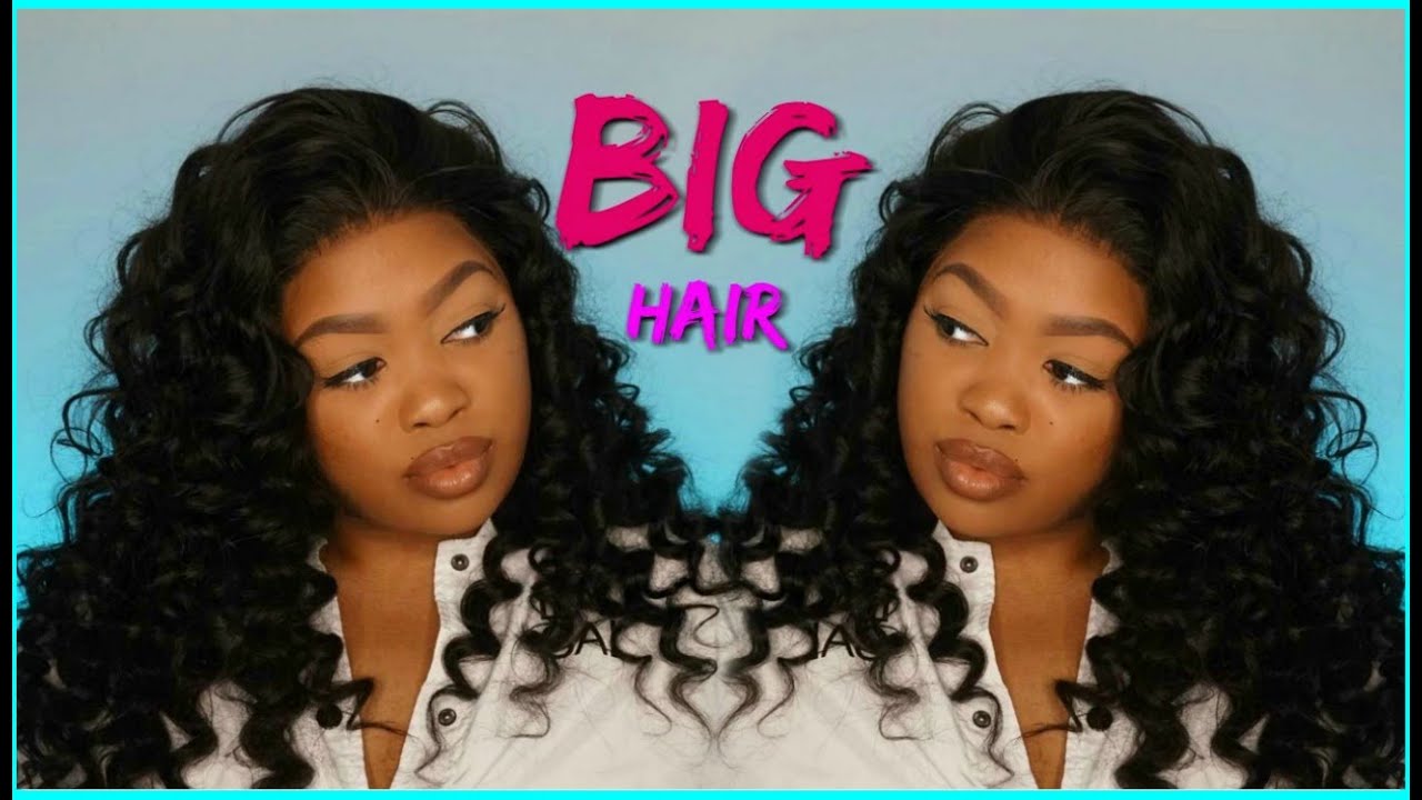 STYLING A 150% DENSITY WIG TO APPEAR FULLER | EULLAIR HAIR DEEP WAVE