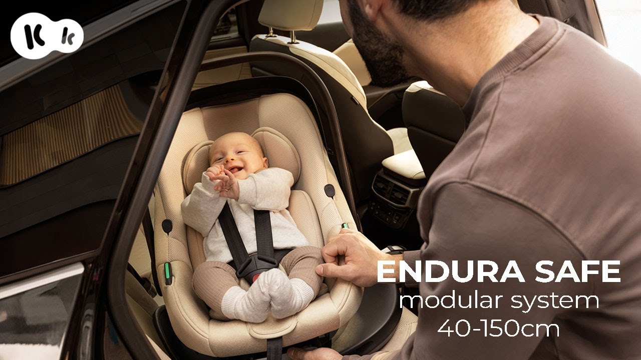 Kinderkraft ENDURA SAFE Modular System – jeden wybór na 12 lat wspólnych podróży