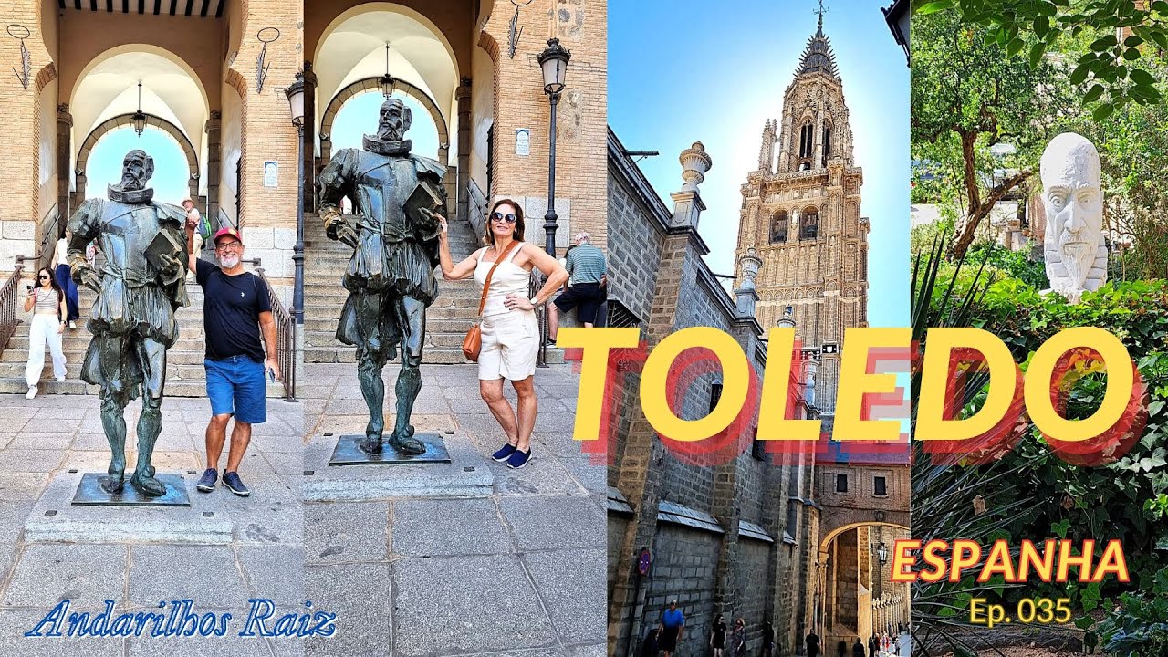 Toledo - Espanha    Ep. 035  - Cervantes, histórias e a tradição das lâminas.