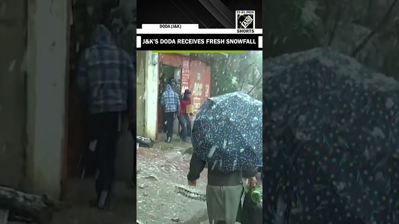 J&K's Doda receives fresh snowfall, IMD predicts light to moderate rainfall over Northwest India