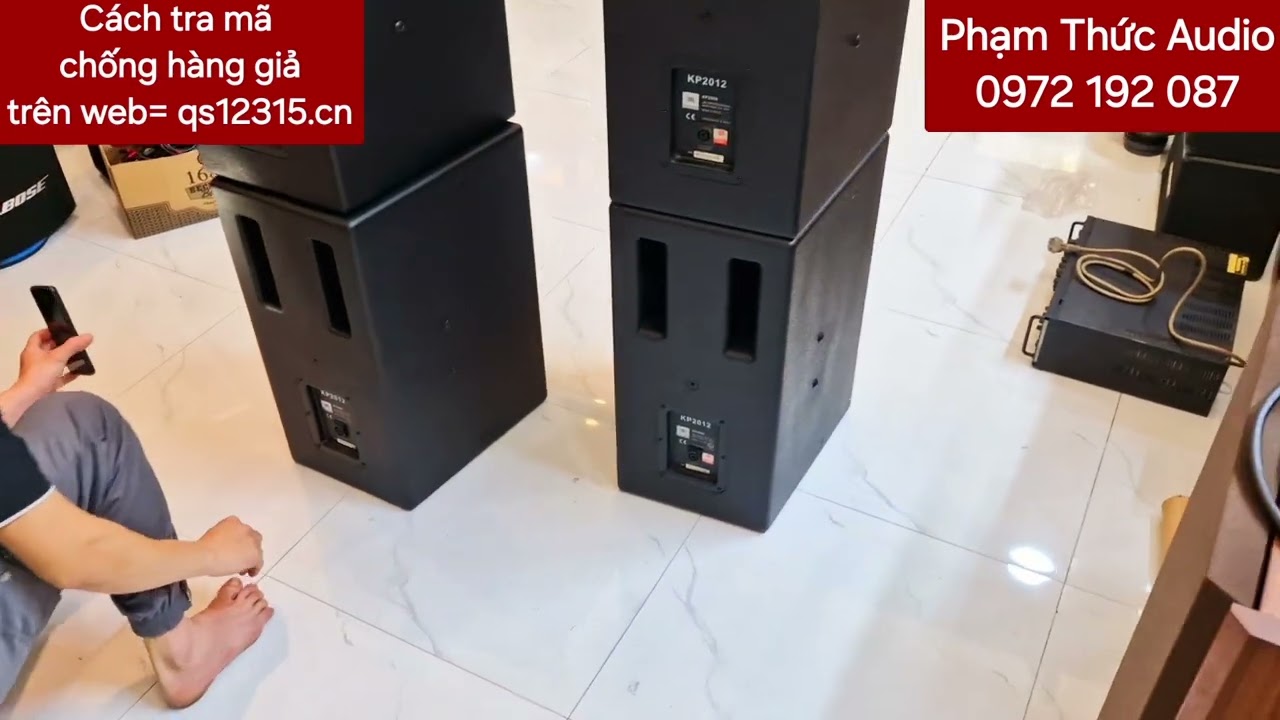 Loa jbl Kp 2012 và 4012 tra mã  như nào là sịn ???