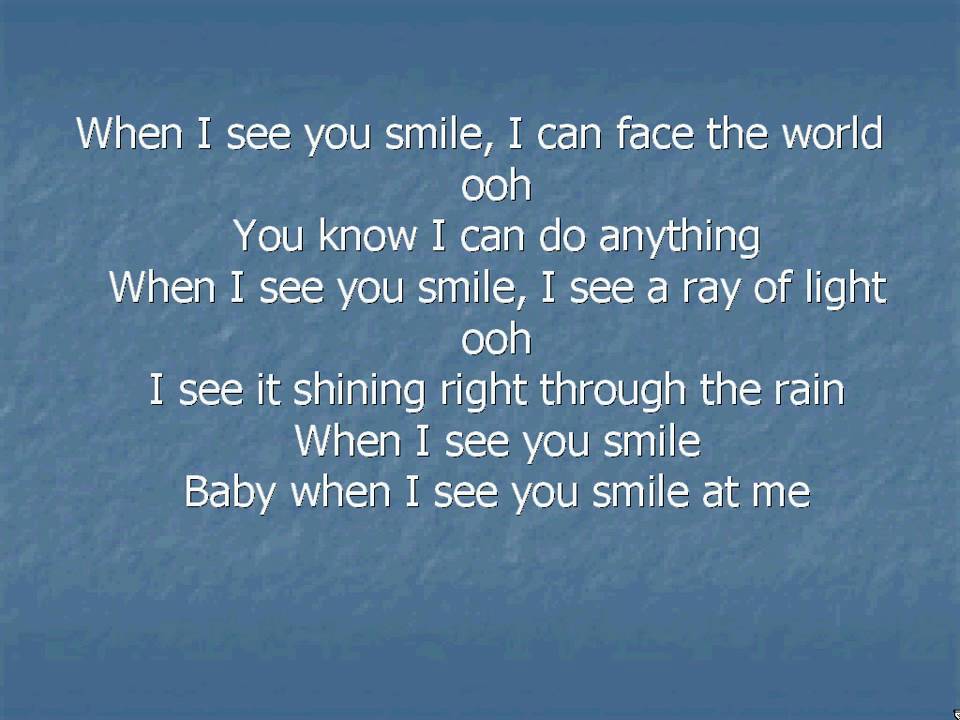 Uncle Sam - when i see you smile