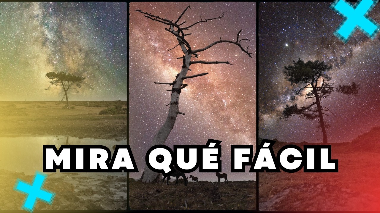 La GUÍA FÁCIL para Capturar Estrellas✨en Fotos Nocturnas sin Equipo Costoso