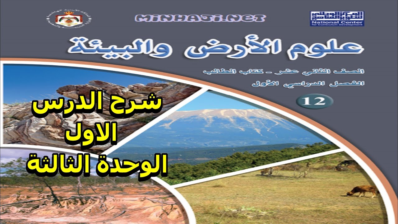 شرح الدرس الاول انجراف القارات من الوحدة الثالثة الصفائح التكتونية مع حل الاسئلة ,علوم الارض توجيهي