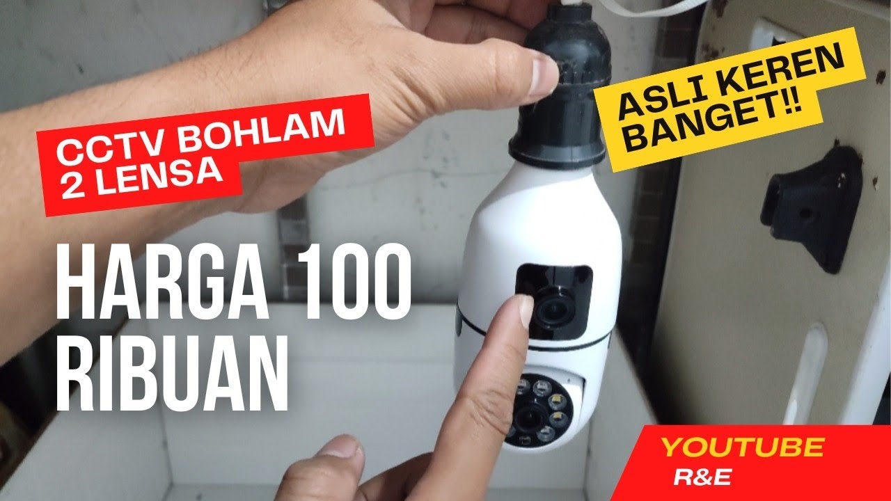 Unboxing & Review CCTV Bohlam V380 Pro