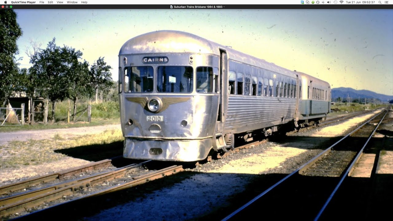 Suburban Trains Brisbane 1984 & 1993