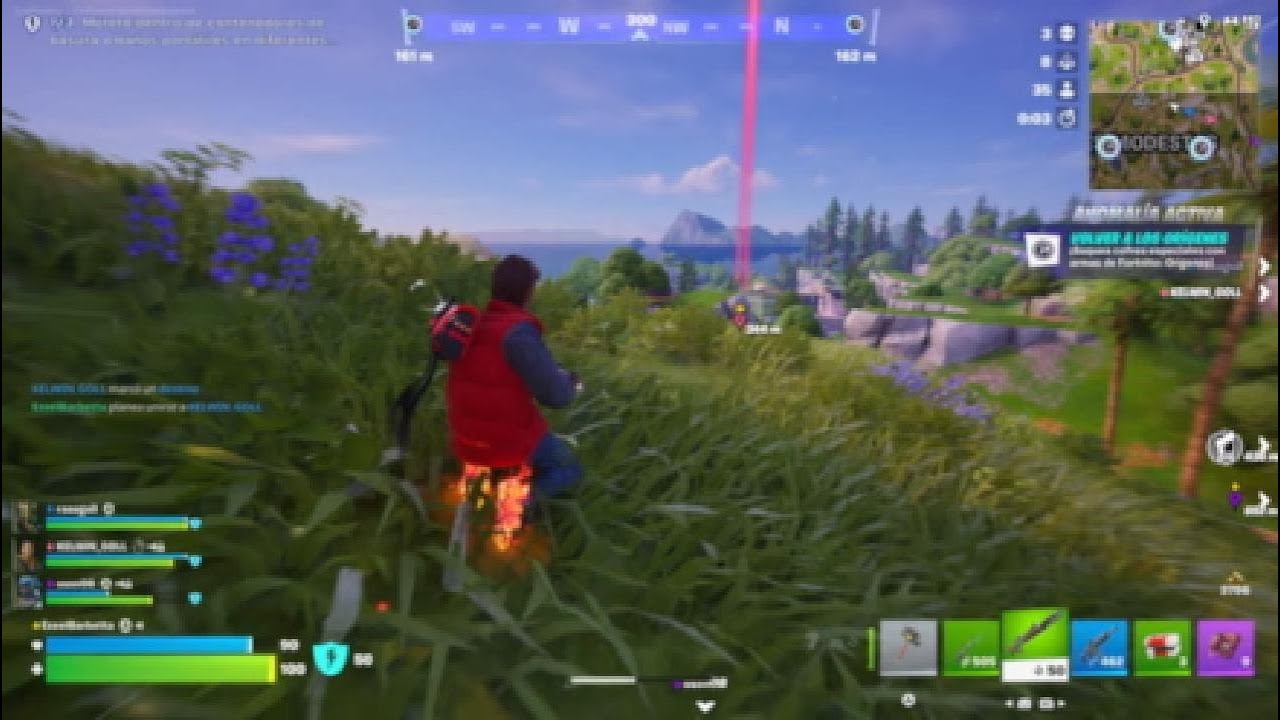 Recien ganamos en escuadrón con gente en Fortnite